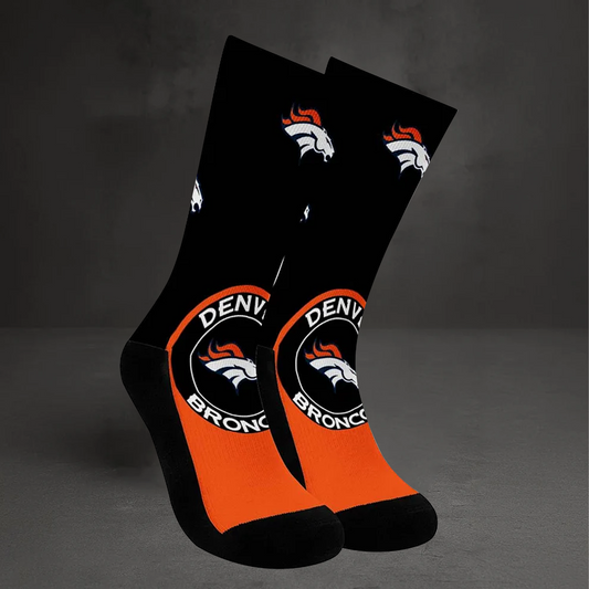 PREMIUM NFL X DEN Unisex Elevate Crew Socks 2025 NDT TDT25