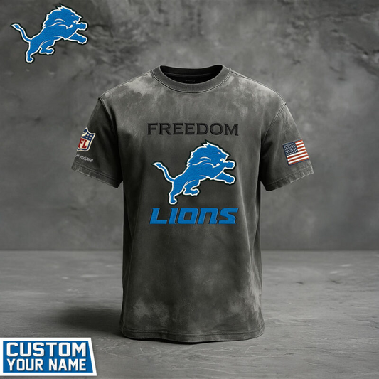 Premium NFL x DET  The Freedom Washed Tee  NDT TDT
