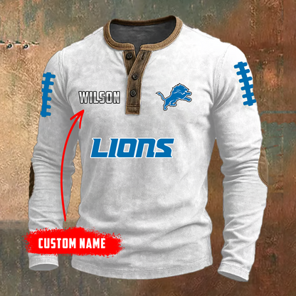 PREMIUM NFL X DET LONG SLEEVE SHIRT NDT TDT