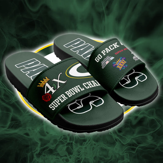 PREMIUM NFL X GB SLIDE SANDAL NDT NHM