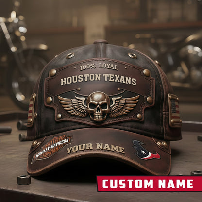 Premium NFL X HOU Harley-Davi Vintage Cap NDT NHM