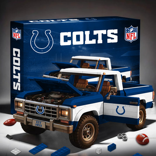 PREMIUM NFL X IND 3D Building Blocks Truck Ford Car Model Set NDT NHM