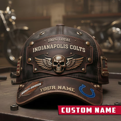 Premium NFL X IND Harley-Davi Vintage Cap NDT NHM