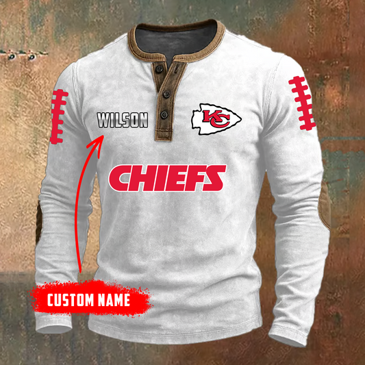 PREMIUM NFL X KCC LONG SLEEVE SHIRT NDT TDT