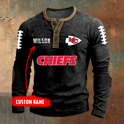 PREMIUM NFL X KCC LONG SLEEVE SHIRT NDT TDT