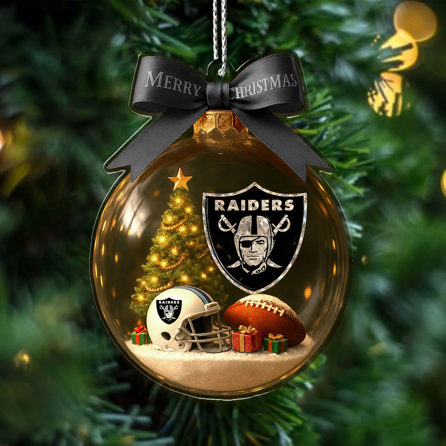 Premium NFL X LVR Christmas Ornaments NDT TDT