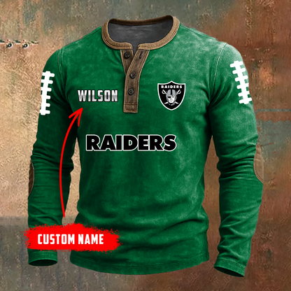 PREMIUM NFL X LVR LONG SLEEVE SHIRT NDT TDT
