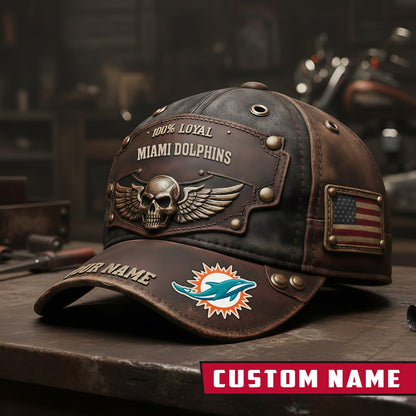 Premium NFL X MIA Harley-Davi Vintage Cap NDT NHM