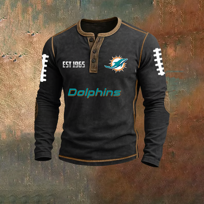PREMIUM NFL X MIA LONG SLEEVE SHIRT NDT TDT