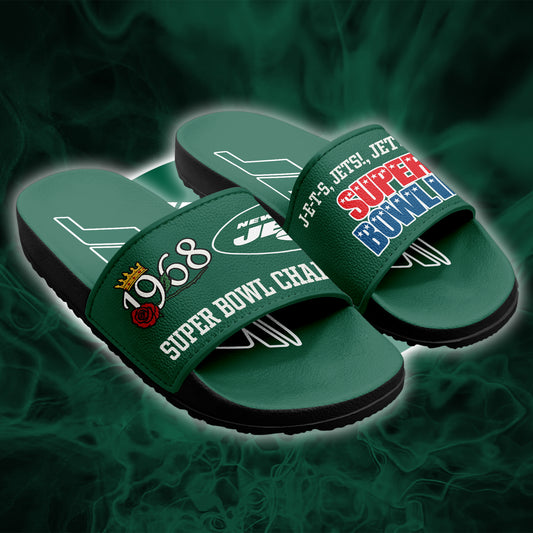 PREMIUM NFL X NYJ SLIDE SANDAL NDT NHM