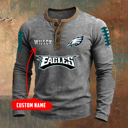 PREMIUM NFL X PHI LONG SLEEVE SHIRT NDT TDT