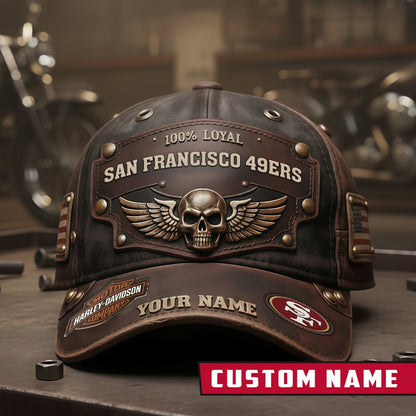 Premium NFL X SF Harley-Davi Vintage Cap NDT NHM