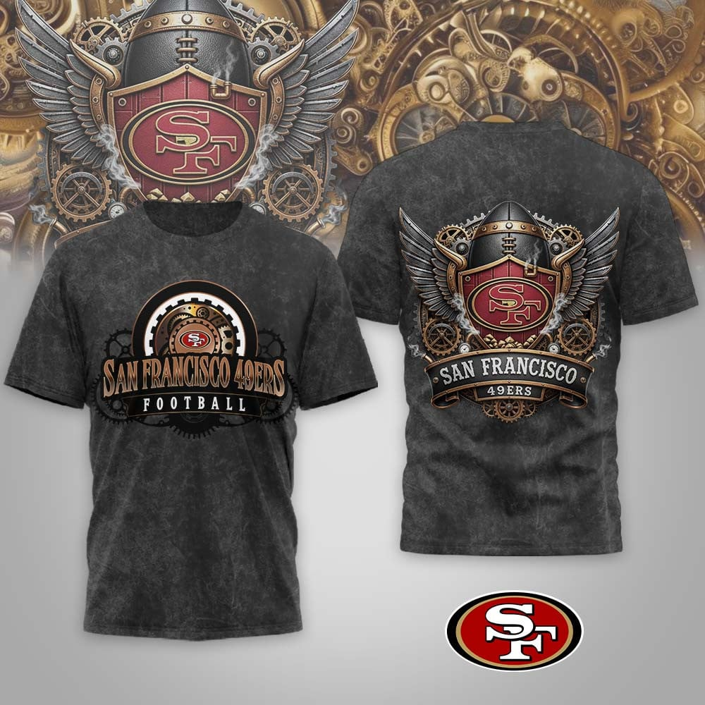 Premium NFL x SF49 Steampunk T-shirt NDT NQK