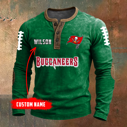 PREMIUM NFL X TB LONG SLEEVE SHIRT NDT TDT
