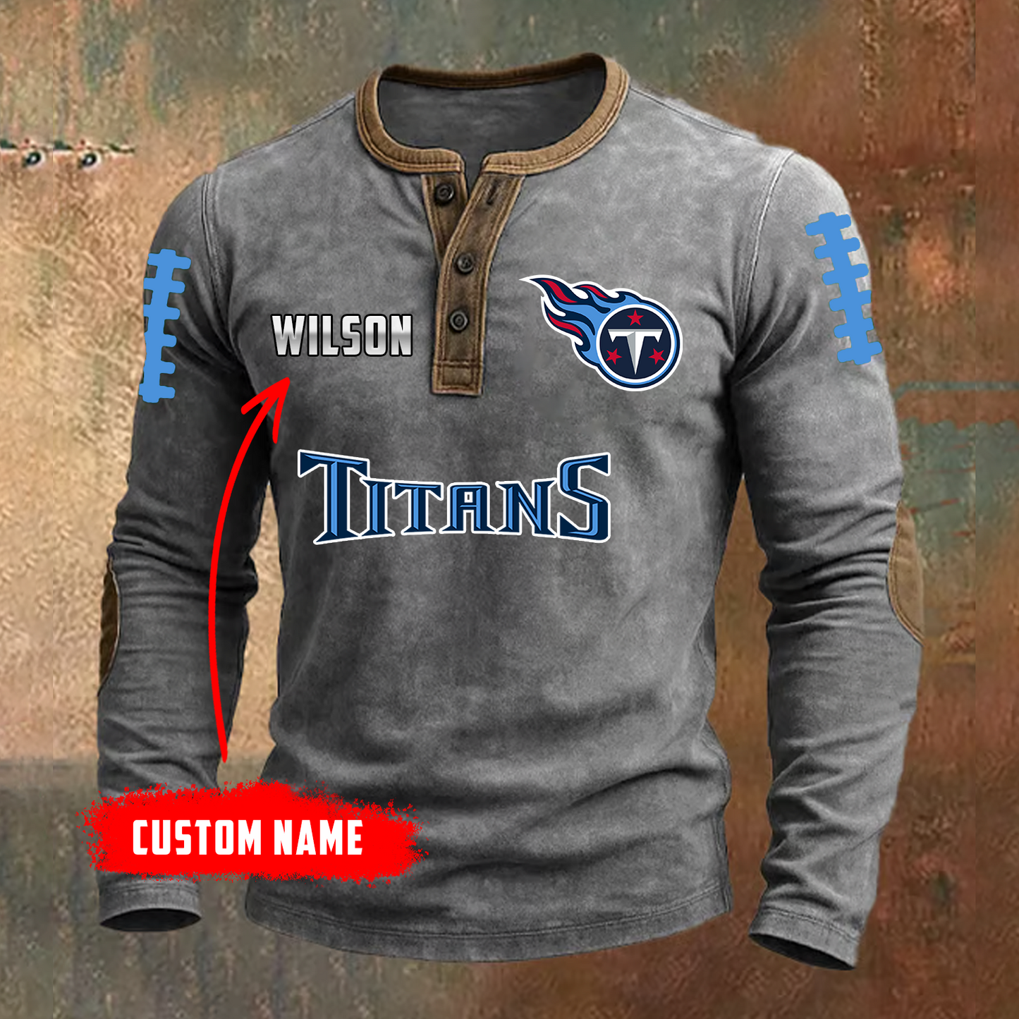 PREMIUM NFL X TEN LONG SLEEVE SHIRT NDT TDT