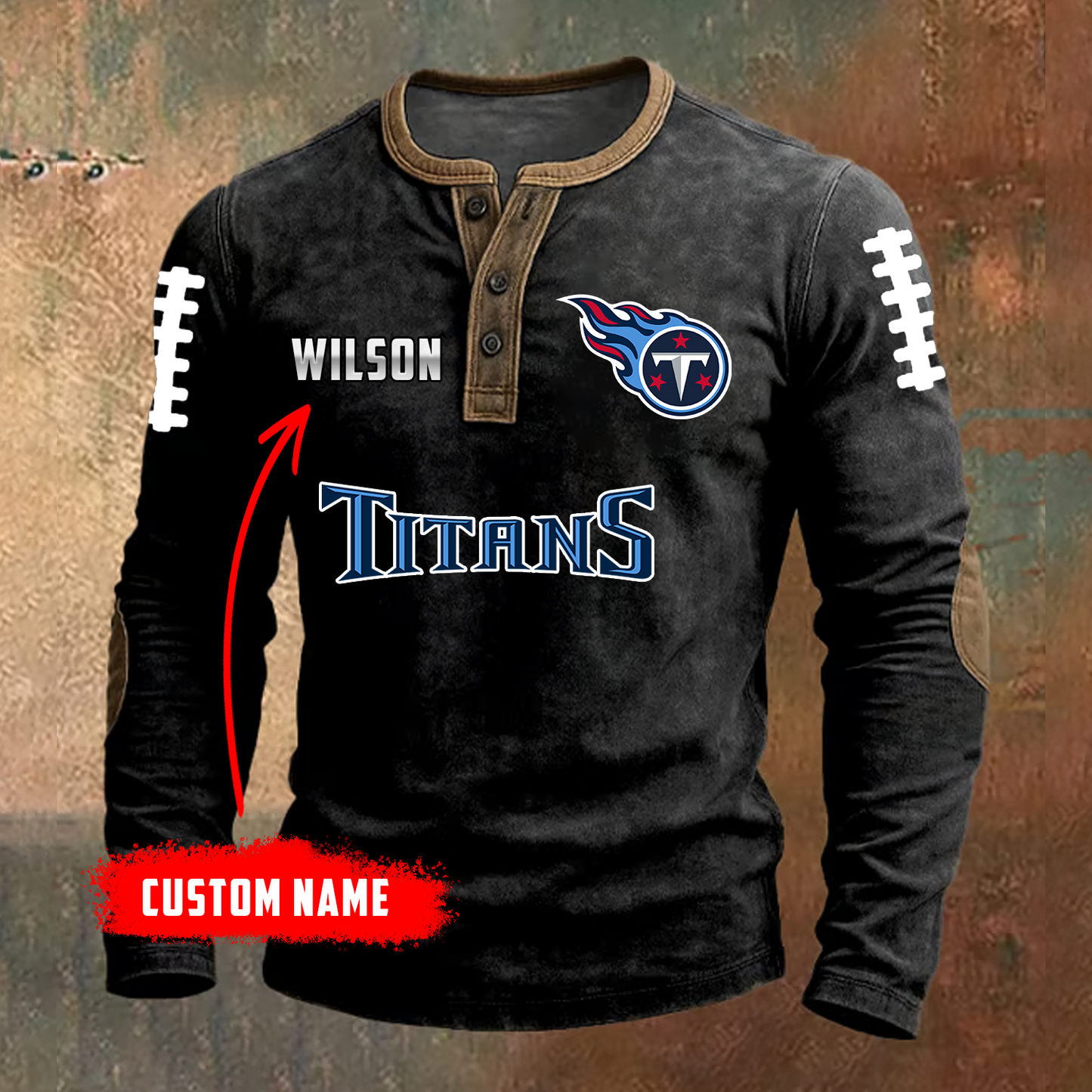 PREMIUM NFL X TEN LONG SLEEVE SHIRT NDT TDT