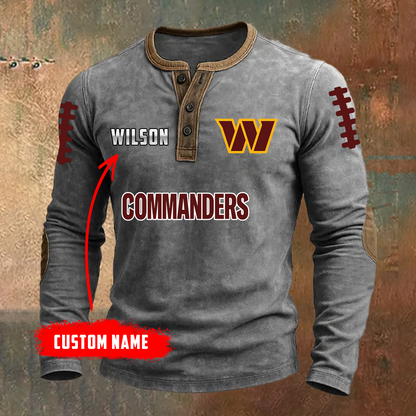 PREMIUM NFL X WAS LONG SLEEVE SHIRT NDT TDT