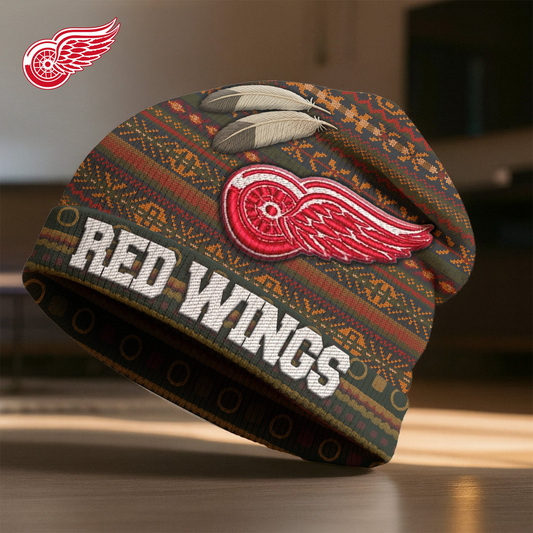 Premium NHL X DRW  Feathered Beanie Hat NDT LVH