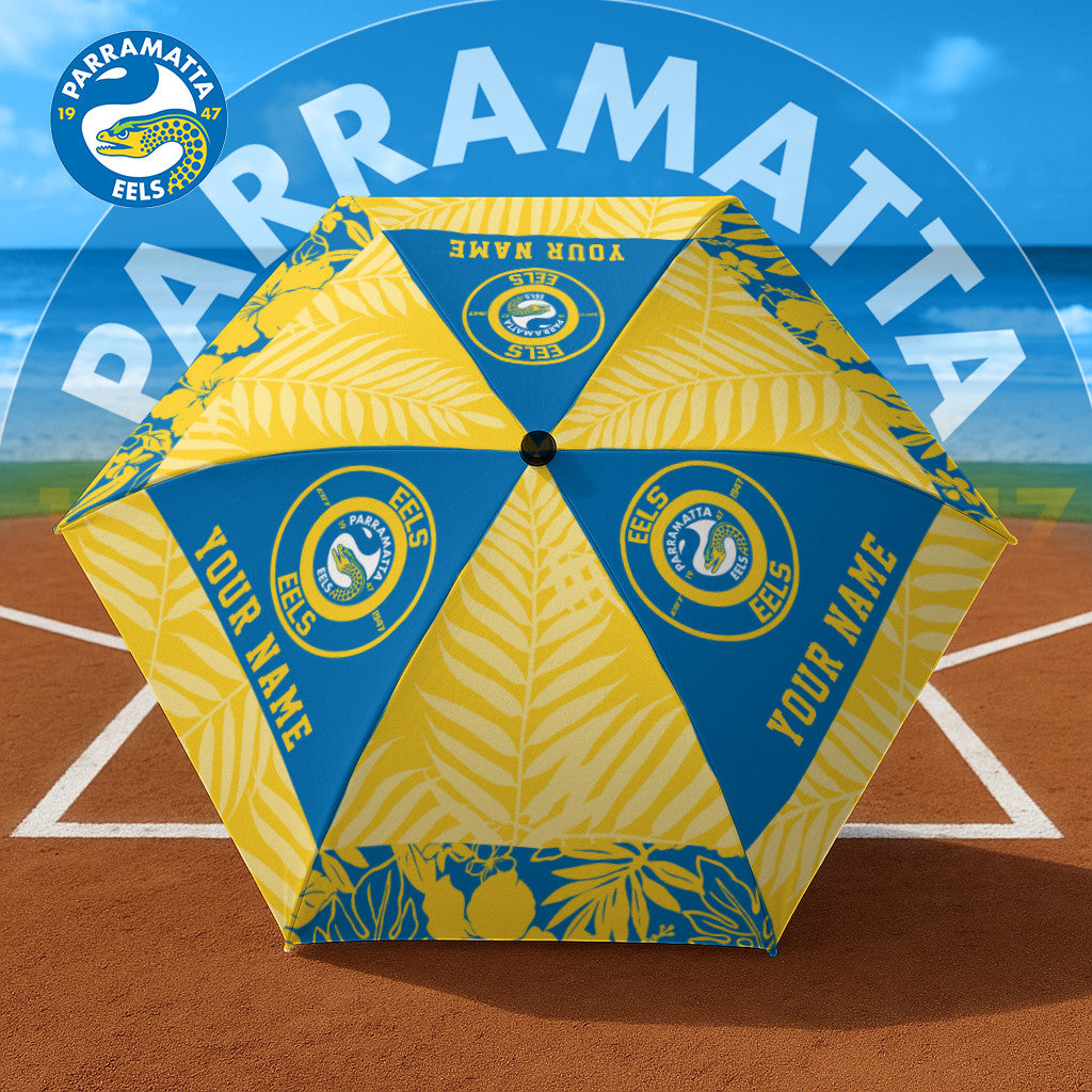 PREMIUM NRL  X PE Umbrella Custom Name Gifts For Fans - Limited Edition NDT LVH