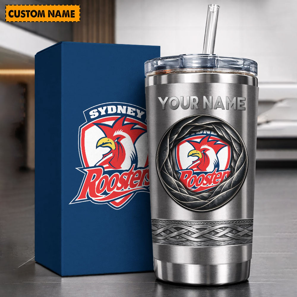 PREMIUM NRL X SR Tumbler Custom Name Gifts For Fans (Limited Edition) 2026 NDT NQK