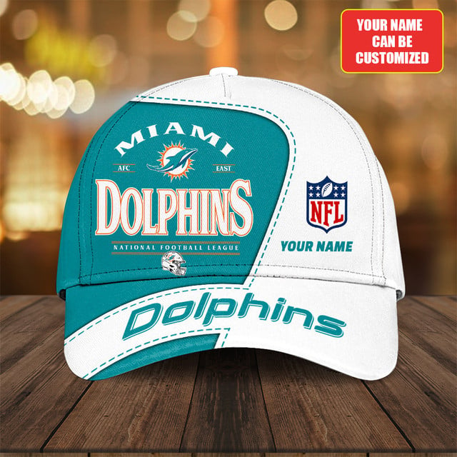 PREMIUM Personalized NFL X  MIA Classic Cap NDT NHM