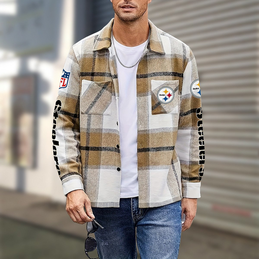 PREMIUM PIT X Flannel Plaid Shirt NDT TDT