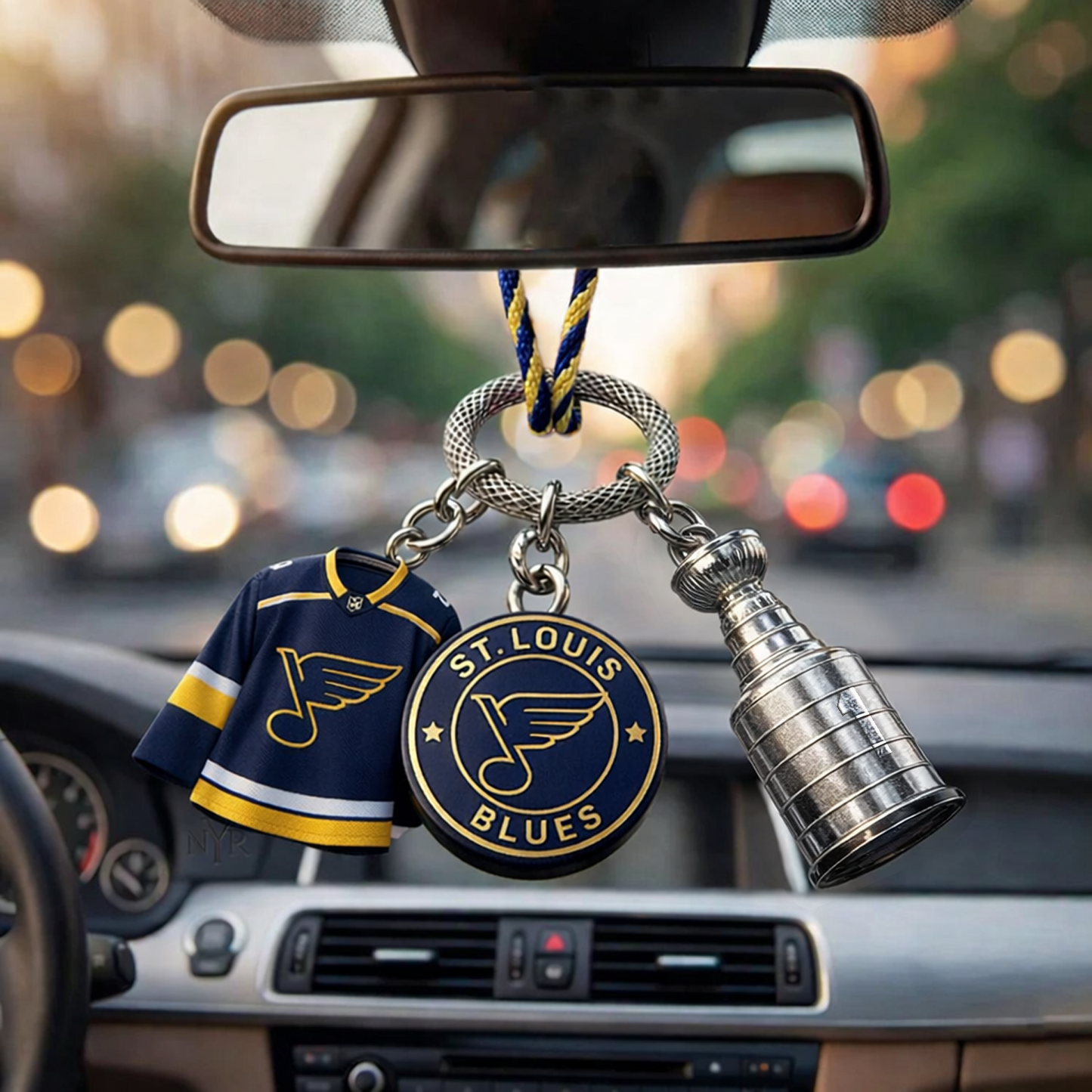 Premium STL x NHL Custom Jersey Logo Cup Car Charm DATND TANTD 250326