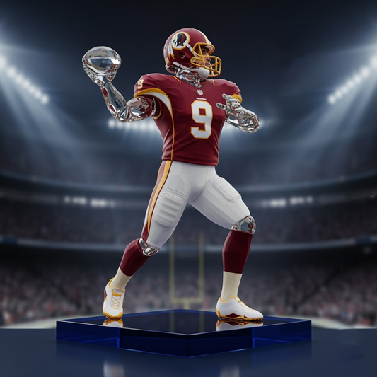 Premium WAS x NFL Crystal Style Desktop Ornament DatND DVT
