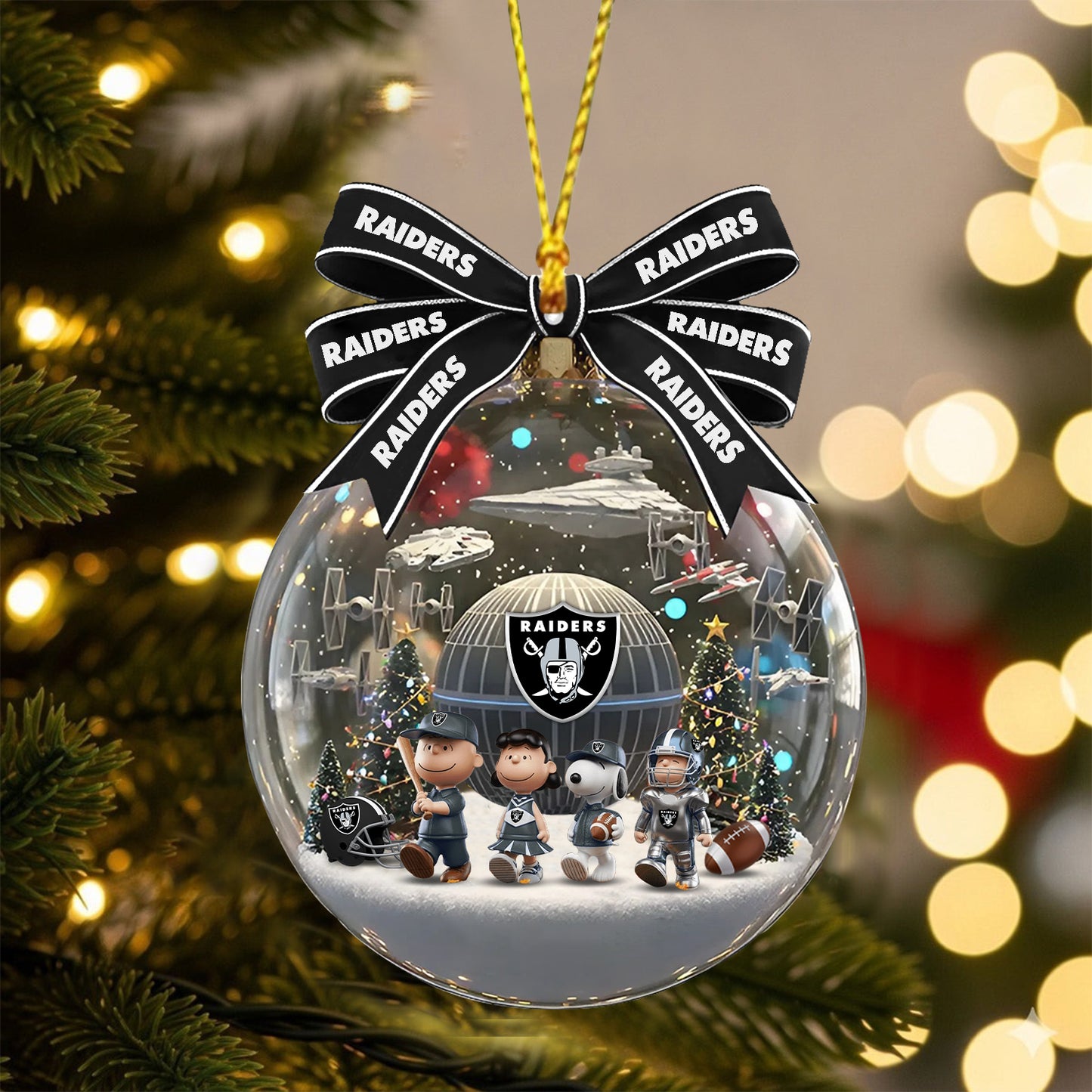 PRENIUM X LVR NFL GIFT CHRISTMAS ORNAMENT NDT NHM