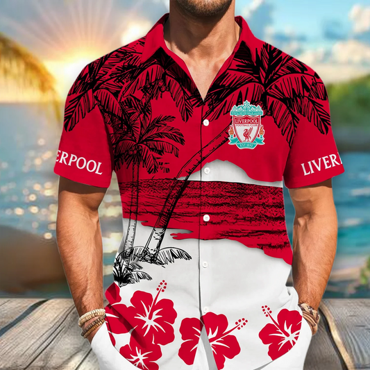 Liverpool Tropical Hawaii Shirt Beach Short 2705 DatND DVT