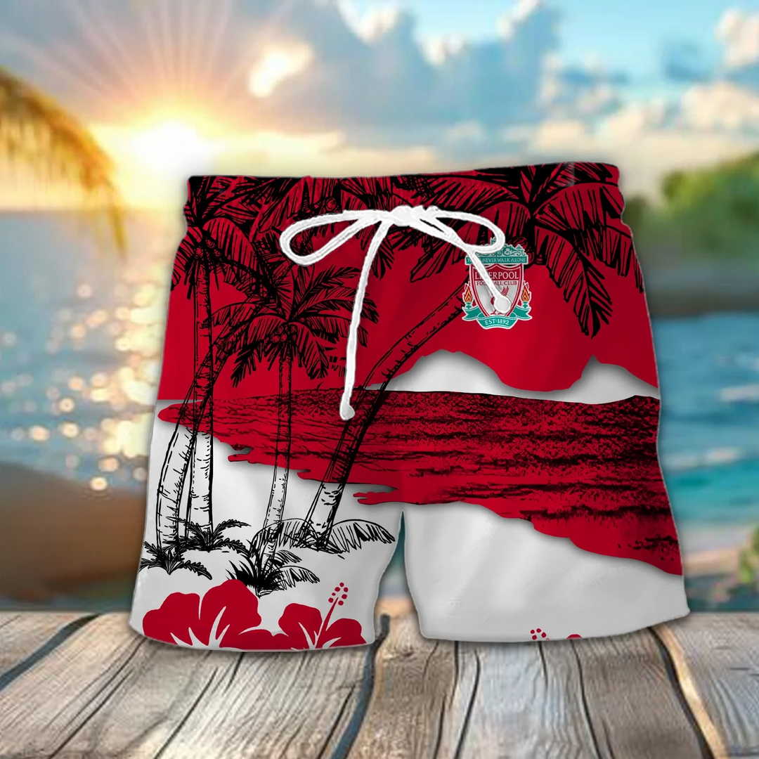Liverpool Tropical Hawaii Shirt Beach Short 2705 DatND DVT