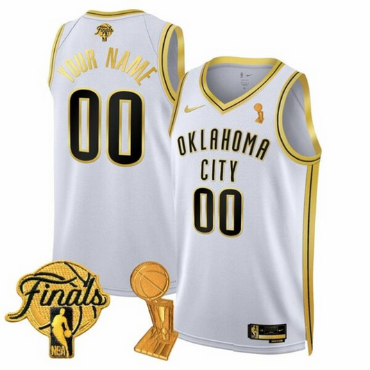 OKC 2025 NBA Finals Champions Basketball Jersey V4 2306 DatND DVT