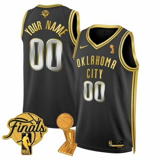 OKC 2025 NBA Finals Champions Basketball Jersey V3 2306 DatND DVT