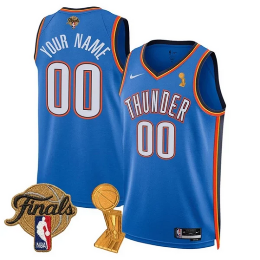 OKC 2025 NBA Finals Champions Basketball Jersey V2 2306 DatND DVT