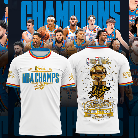 OKC 2025 NBA Finals Champions Shirt V1 DatND DVT