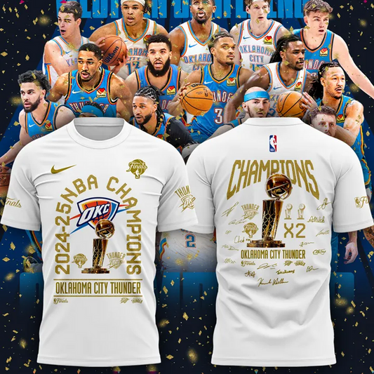 OKC 2025 NBA Finals Champions Shirt V9 DatND DVT