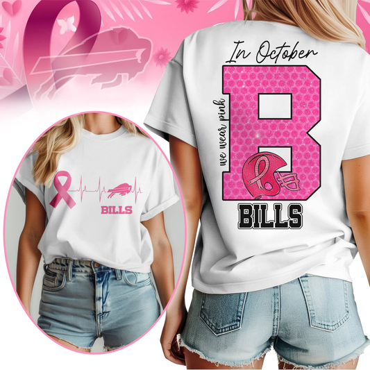 BB Premium NFL Breast Cancer Women Shirt DDT NTL