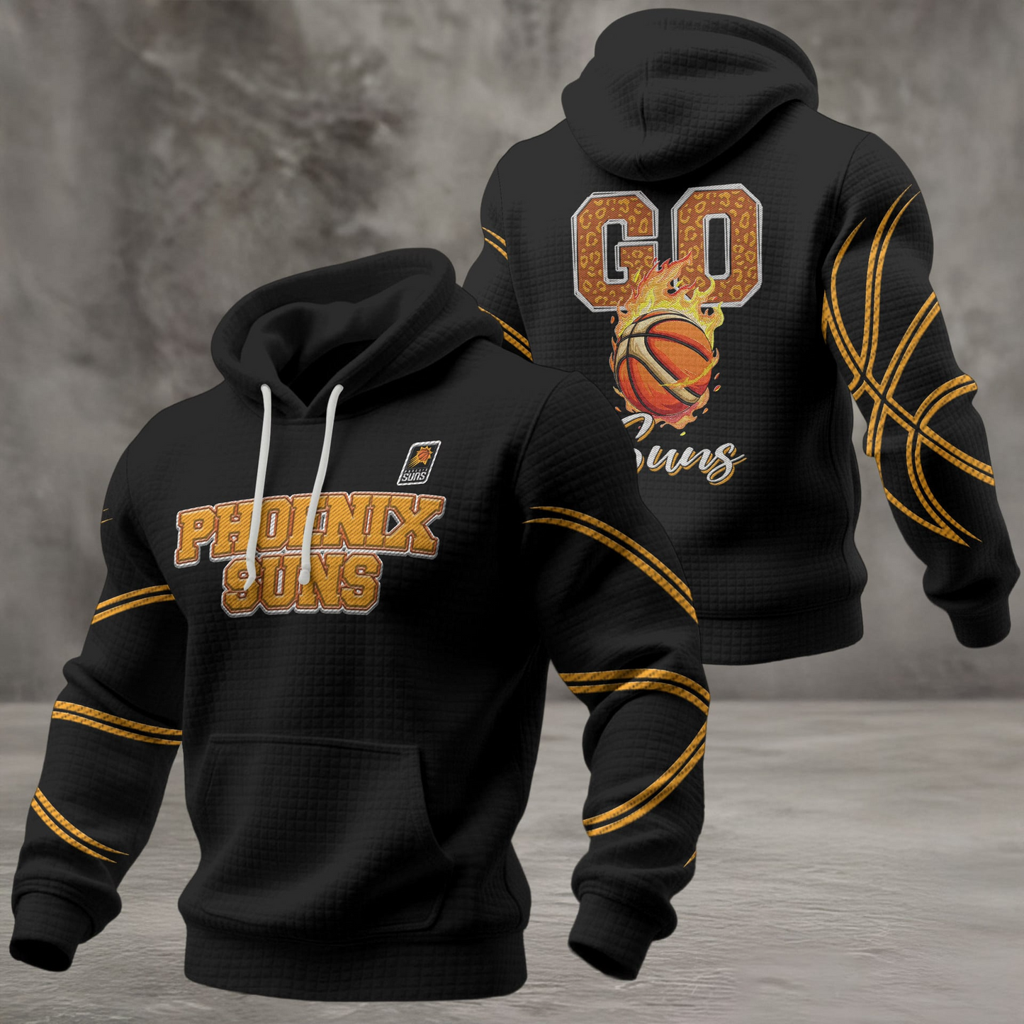 PS Premium NBA Fan Waffle Hoodie DDT CTND