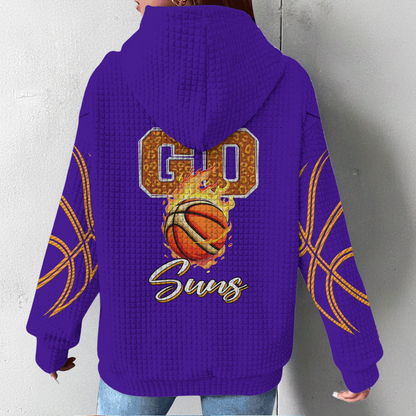 PS Premium NBA Fan Waffle Hoodie DDT CTND