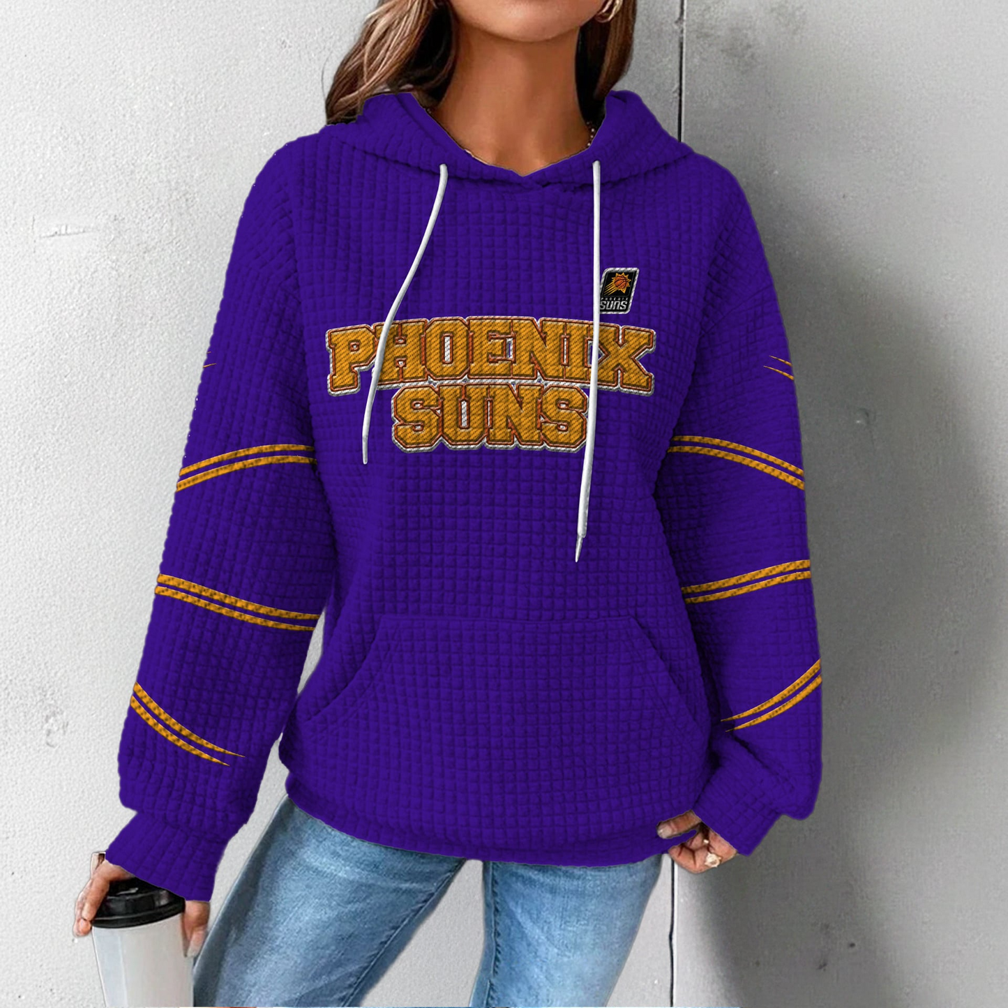 PS Premium NBA Fan Waffle Hoodie DDT CTND