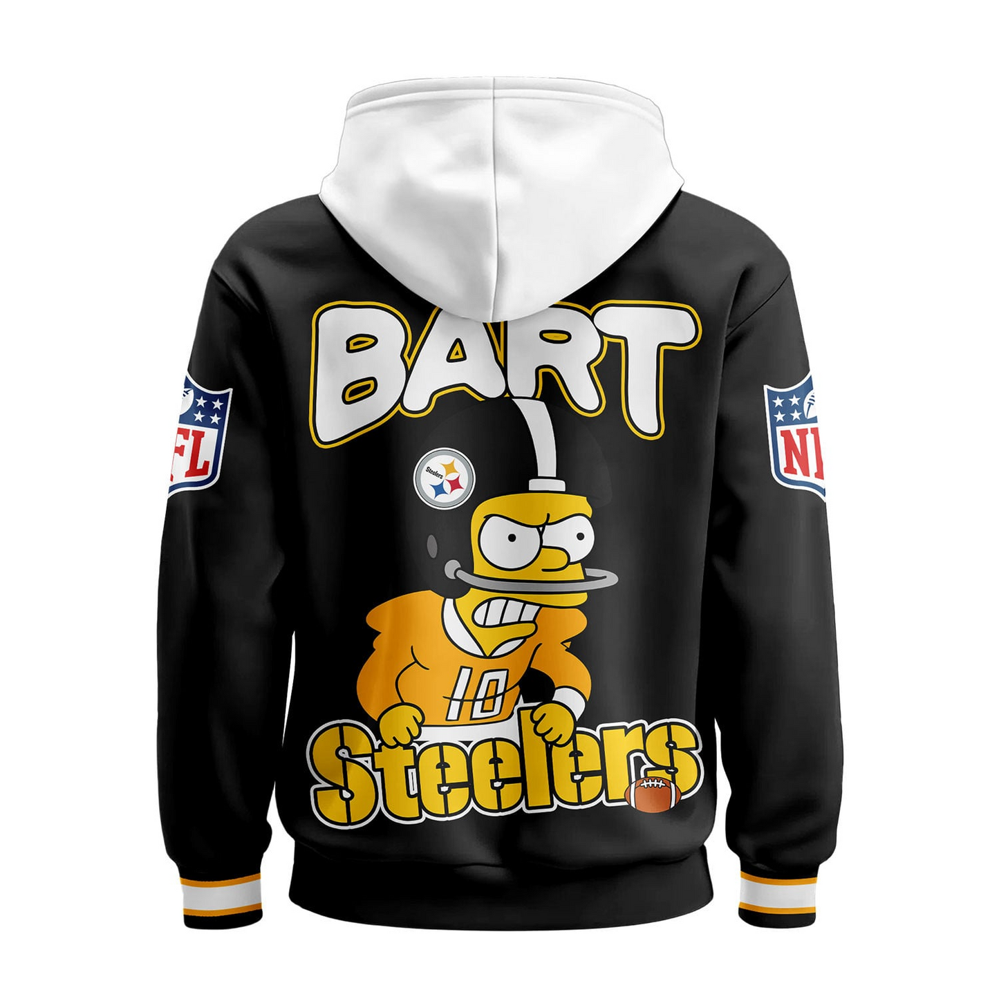 PS Premium NFL Bart Simpson Hoodie DDT NTL