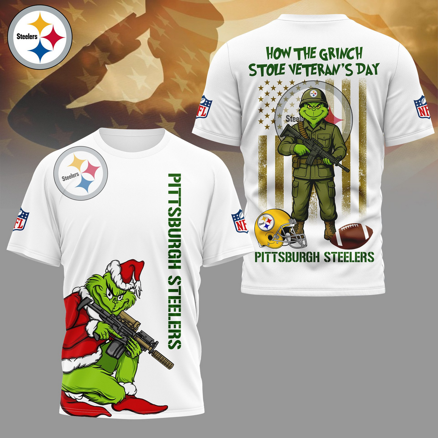 PS Premium NFL The Grinch Salute Veterans DDT CTND