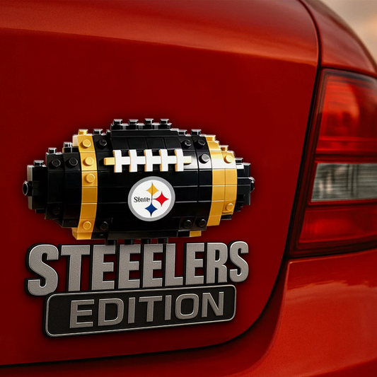 PS x NFL Building Block Set 3D Car Name Badge DDT CTND