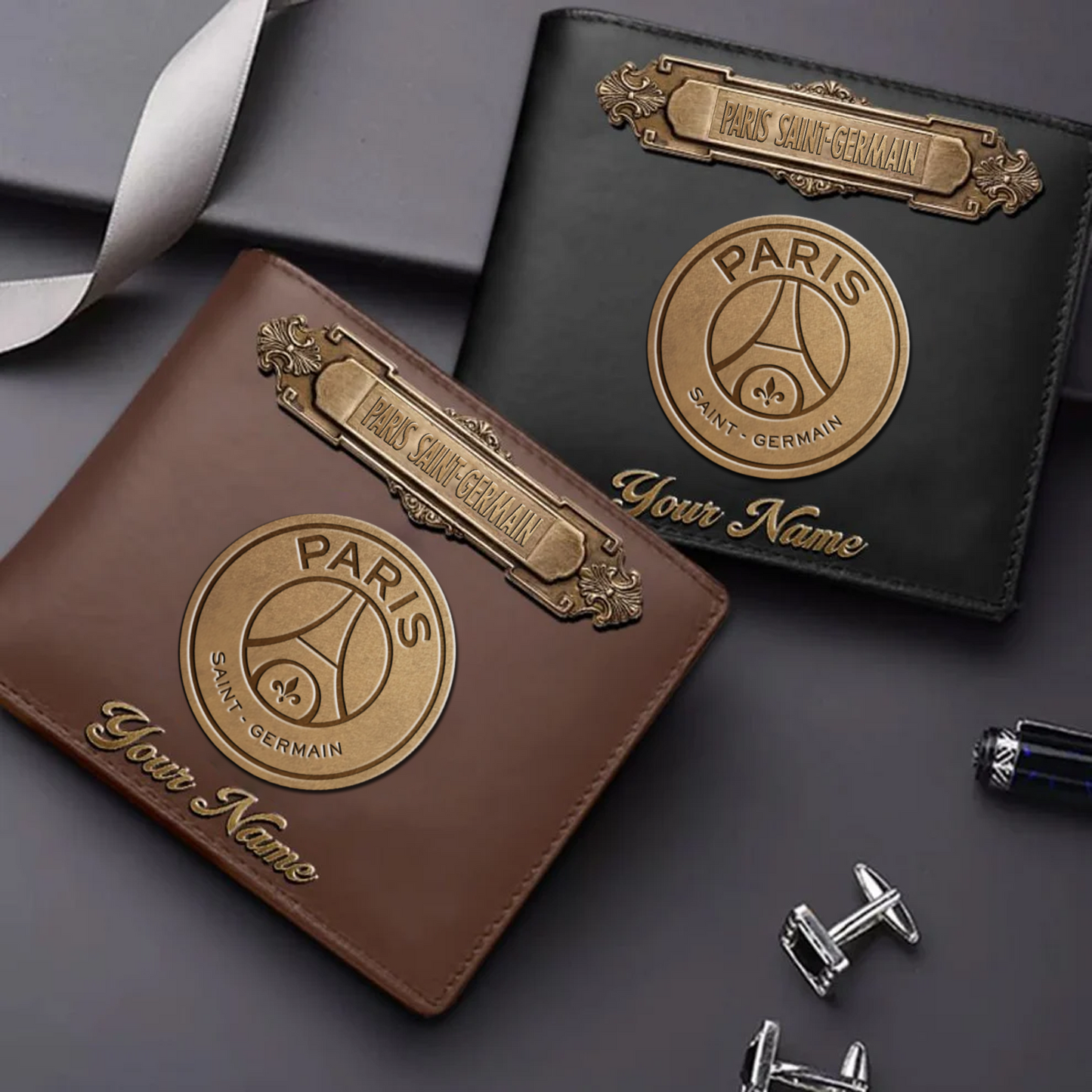 PSG Premium Leather Wallet - Personalized Edition DatND DVT