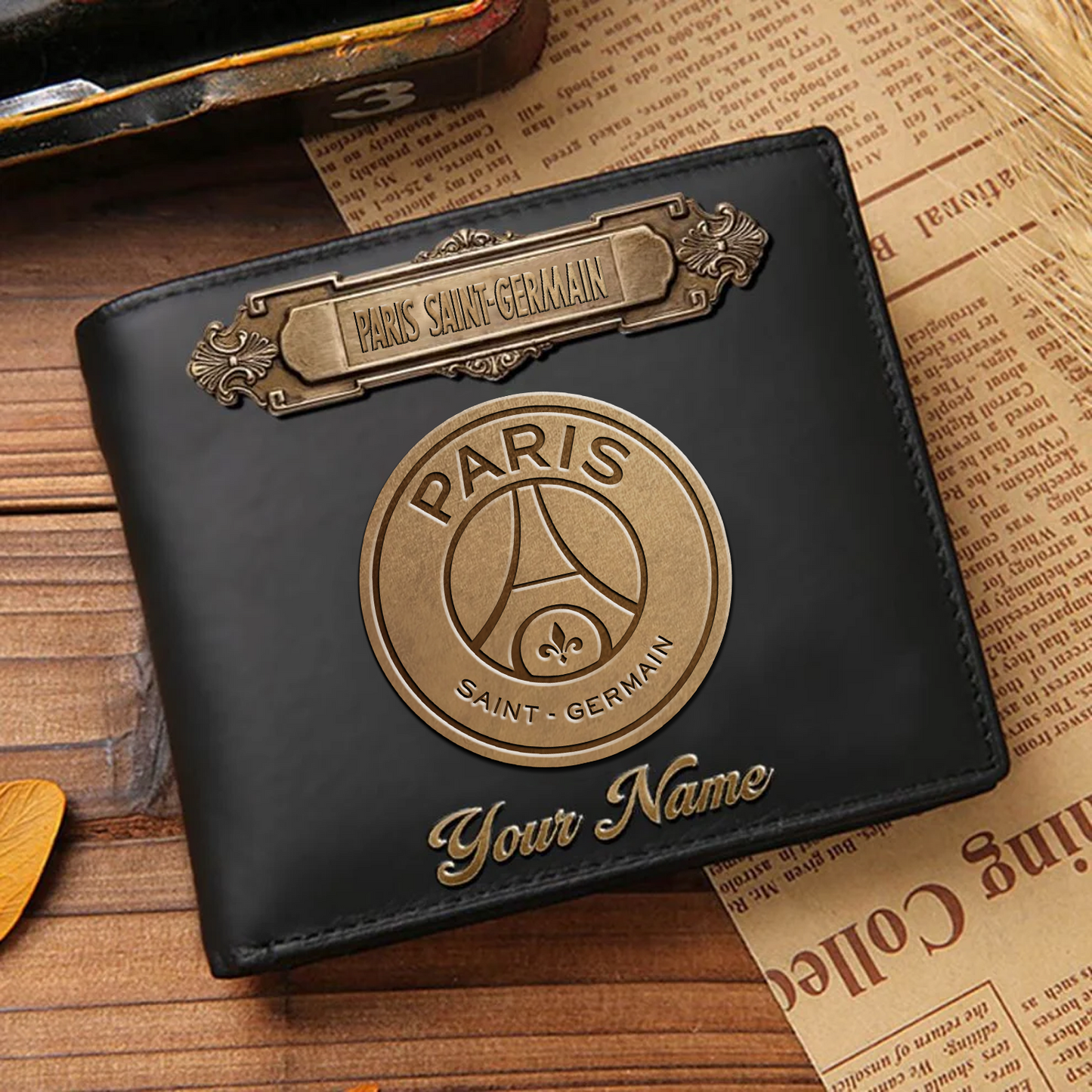 PSG Premium Leather Wallet - Personalized Edition DatND DVT