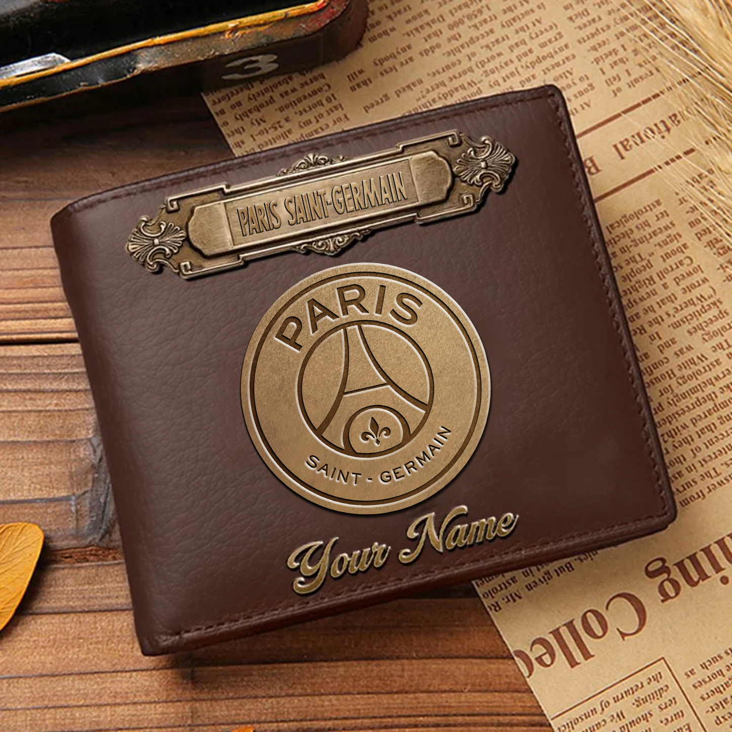 PSG Premium Leather Wallet - Personalized Edition DatND DVT