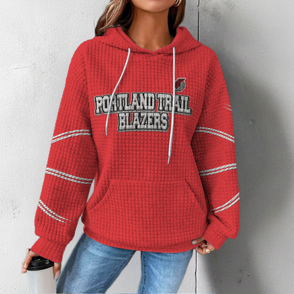PTB Premium NBA Fan Waffle Hoodie DDT CTND