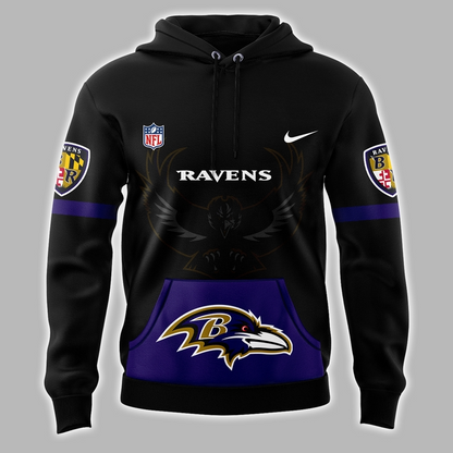 Ravens to Celebrate 30th NFL Season in 2025 V2 Hoodie DDT CTND