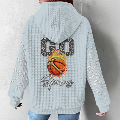 SAS Premium NBA Fan Waffle Hoodie DDT CTND