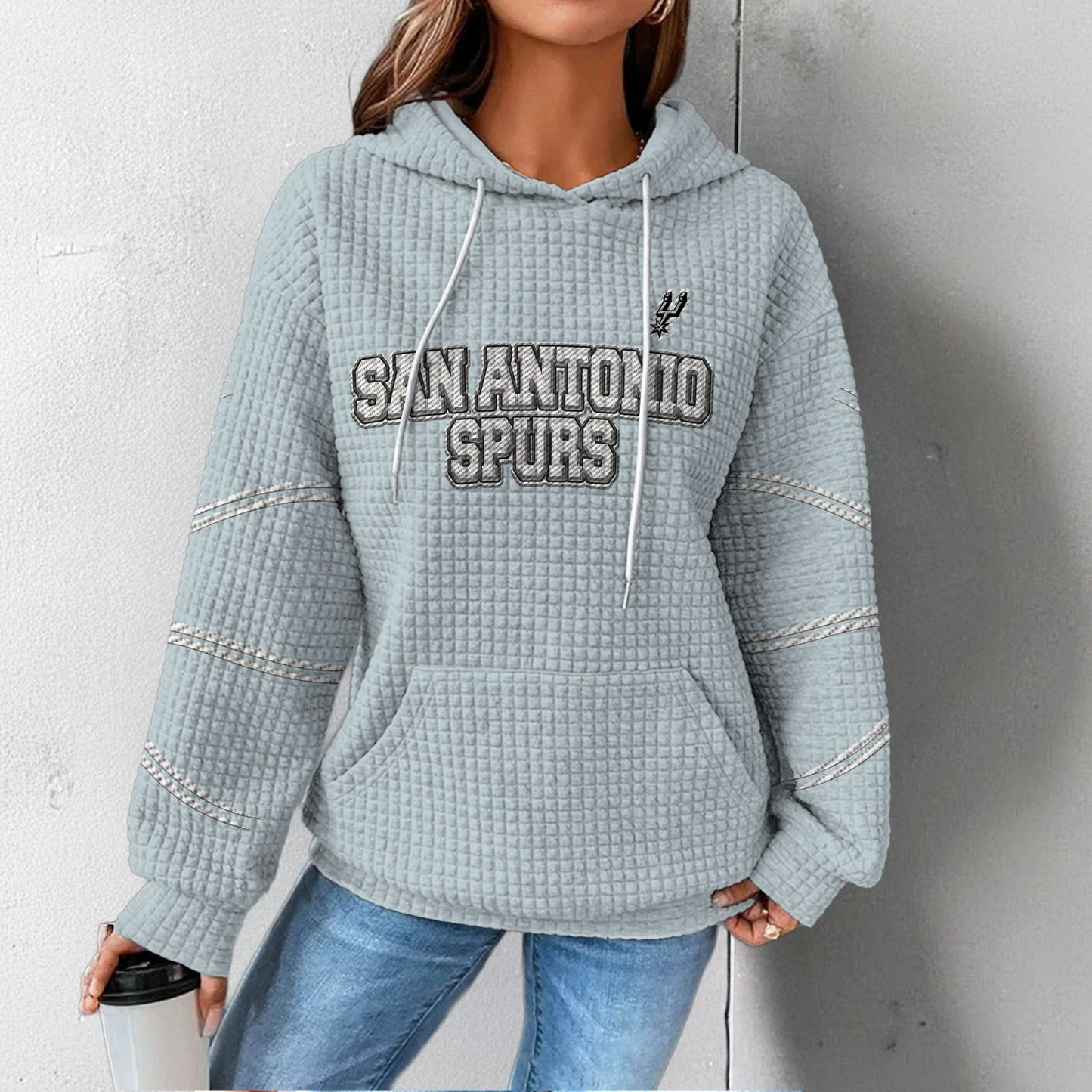 SAS Premium NBA Fan Waffle Hoodie DDT CTND